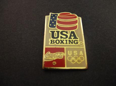 Olympische Spelen USA Boxing sponsor Coca Cola